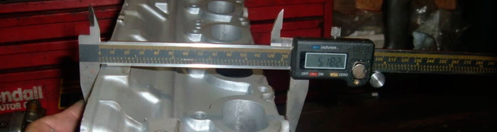 Cylinder Head Thickness chart