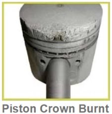 Burnt out Piston diagnostic
