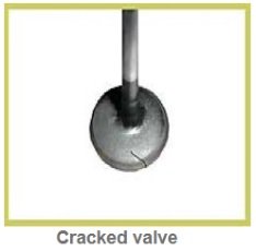 Cracked valve, diagnostic & causes