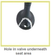 Hole in valve diagnostic & causes